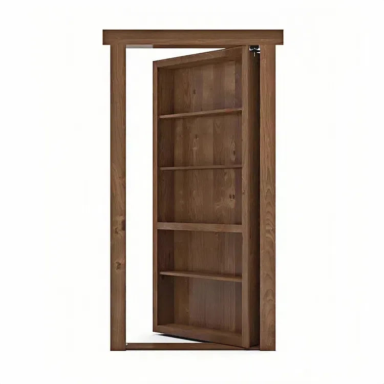 Modern Design Wooden Cabinet Concealed Door and Hidden Bookshelf Door